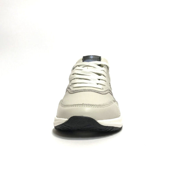 LUMBERJACK SCARPE UOMO SNEAKERS CON LACCI JAGO BIANCO PELLE LEGGERE SCONTO