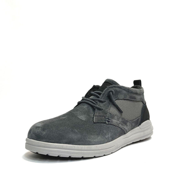 LUMBERJACK SCARPE UOMO SNEAKERS ALTE ALLA CAVIGLIA LEGGERE FASHION TREVOR GREY