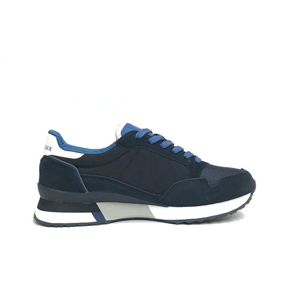 LUMBERJACK SCARPE UOMO SNEAKERS SHOES FASHION LEGGERE WILSON NAVY BLU