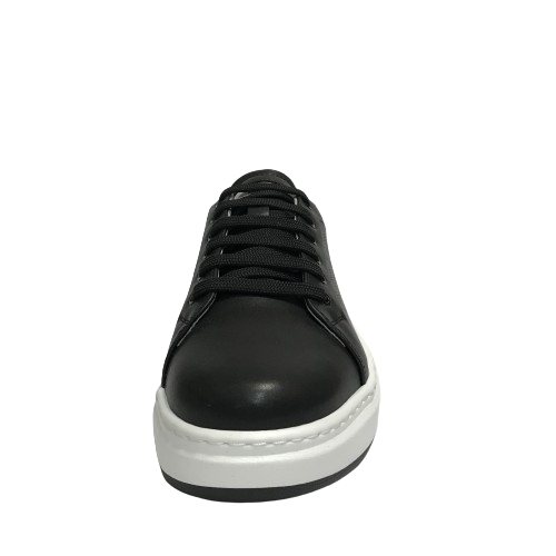 KEYS SCARPE UOMO SNEAKERS CON GOMMA MEDIA LEGGERE E COMFORT K-9260 NERO/BIANCO