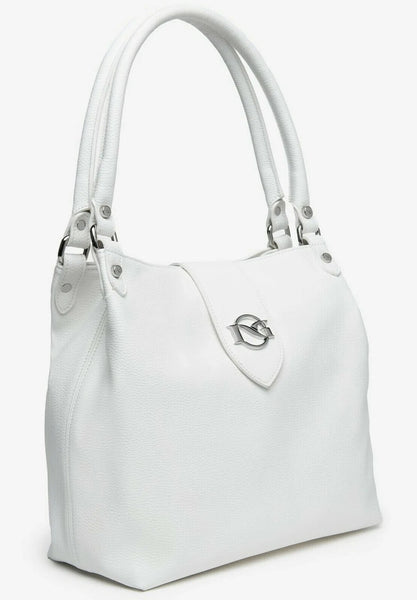 NERO GIARDINI BORSA BORSE SHOPPER SHOPPING E443781D BIANCO