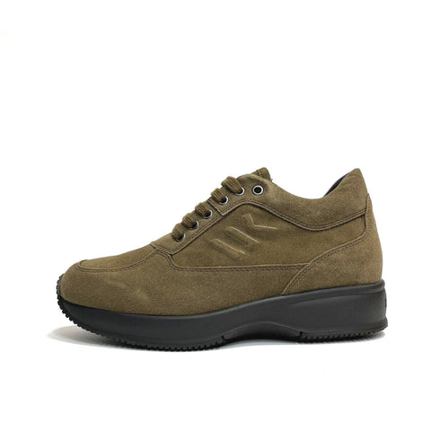 LUMBERJACK SCARPE UOMO SNEAKERS INTERACTIVE CON GOMMA ALTA RAUL TAUPE CAMOSCIO