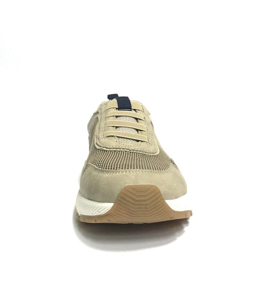 LUMBERJACK SCARPE UOMO SNEAKERS CON ELASTICI DA INFILARE TRAVIS II BEIGE