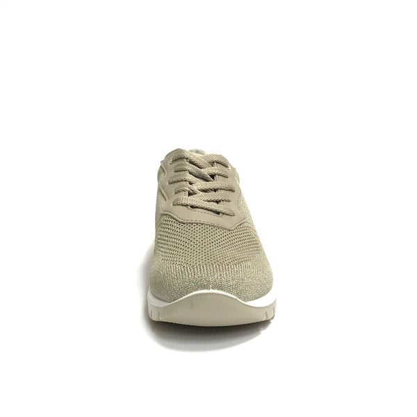 IGI&CO SCARPE DONNA SNEAKERS COMFORT CON TESSUTO ELASTICIZZATO 5660533 TAUPE