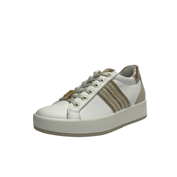 IGI&CO SCARPE DONNA SNEAKERS CASUAL COMFORT LEGGERE 5657211 BIANCO PELLE