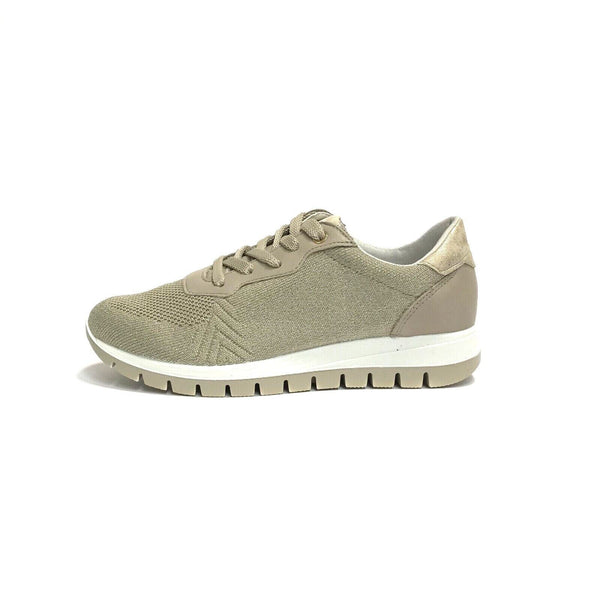 IGI&CO SCARPE DONNA SNEAKERS COMFORT CON TESSUTO ELASTICIZZATO 5660533 TAUPE