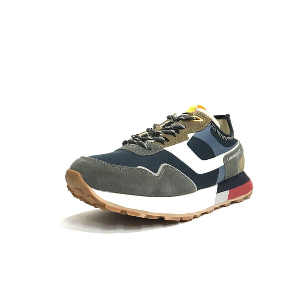 LUMBERJACK SCARPE UOMO SNEAKERS CON GOMMA MEDIA LEGGERE FURY DK GREY/BLU