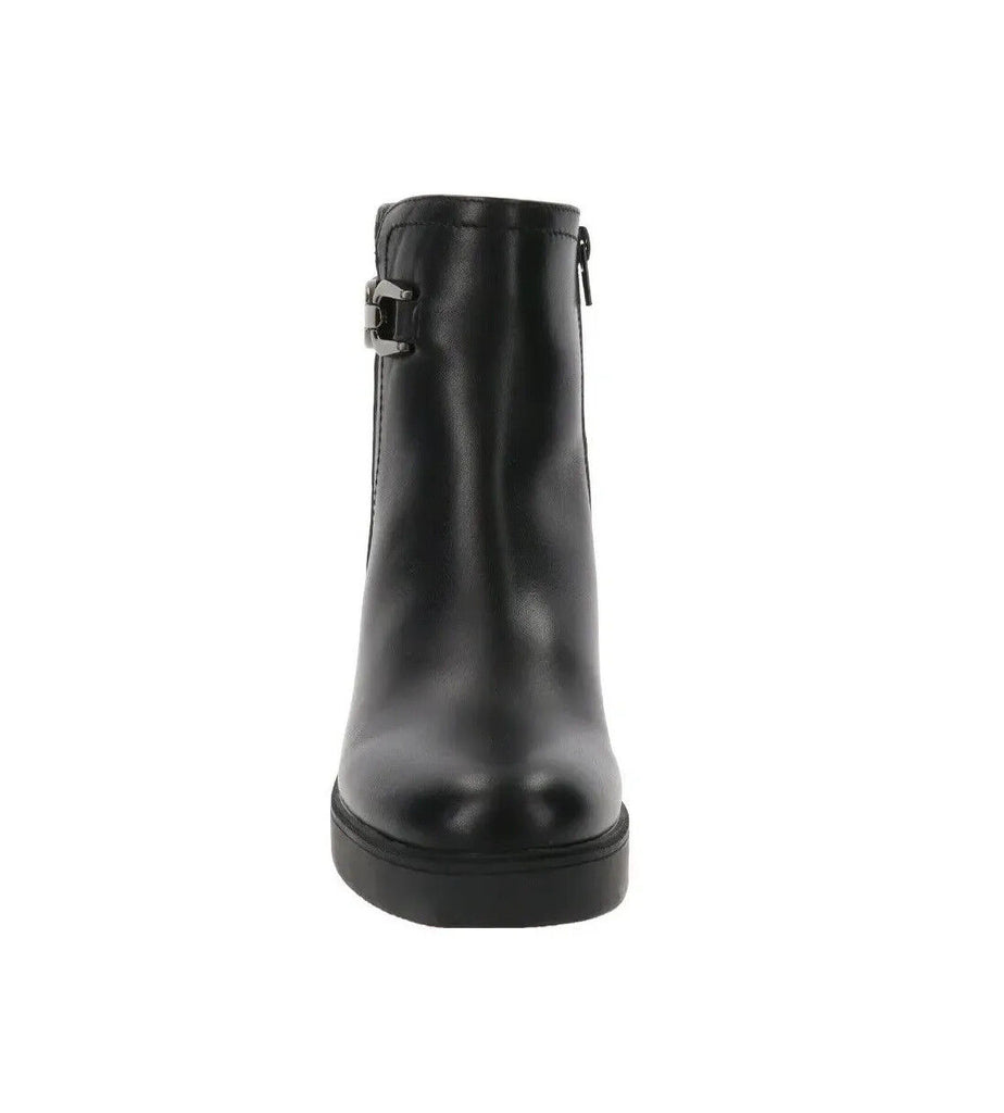 24hore Stivaletti da donna platform con pelliccia, Stivaletti, Nero - Ritmo Shoes 24hore Stivaletti da donna platform con pelliccia, Stivaletti, Nero - Ritmo Shoes