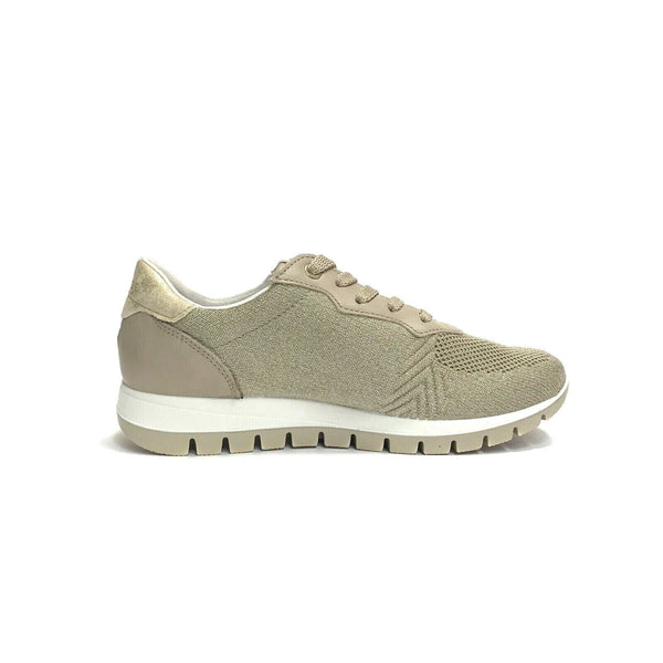 IGI&CO SCARPE DONNA SNEAKERS COMFORT CON TESSUTO ELASTICIZZATO 5660533 TAUPE