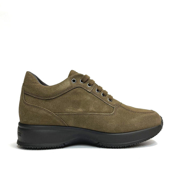 LUMBERJACK SCARPE UOMO SNEAKERS INTERACTIVE CON GOMMA ALTA RAUL TAUPE CAMOSCIO