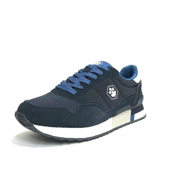 LUMBERJACK SCARPE UOMO SNEAKERS SHOES FASHION LEGGERE WILSON NAVY BLU