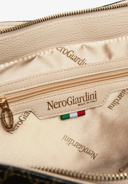 NERO GIARDINI BORSA BORSE SHOPPER SHOPPING E443720D MORO