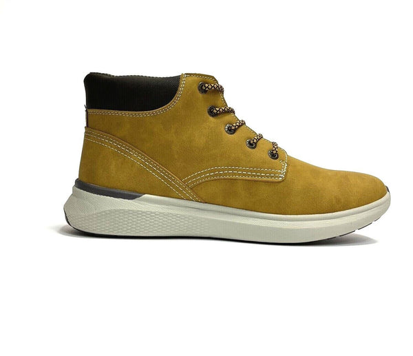 LUMBERJACK SCARPE UOMO STIVALETTI SCARPONCINI SNEAKERS ALTE NEIL YELLOW