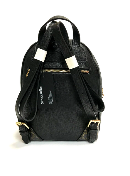 NERO GIARDINI BORSA BORSE ZAINO ZAINI E443850D NERO CON STAMPA LOGO