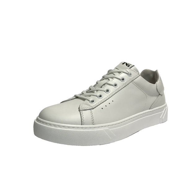 NERO GIARDINI SCARPE UOMO SHOES SNEAKERS FASHION E400240U BIANCO PELLE