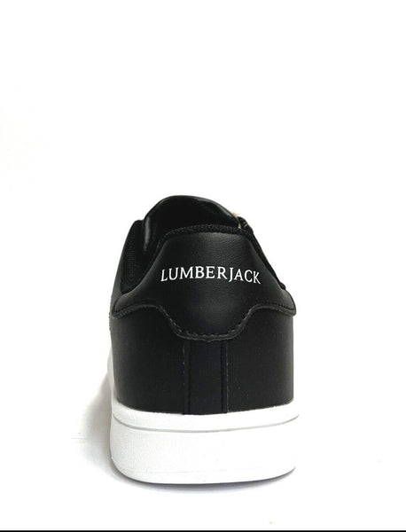 LUMBERJACK SCARPE UOMO SNEAKERS SPORT LEGGERE TRASPIRANTI GRAZZI BLACK