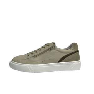 NERO GIARDINI SCARPE UOMO SNEAKERS CON CERNIERE FUNZIONALI E400241U BEIGE PELLE