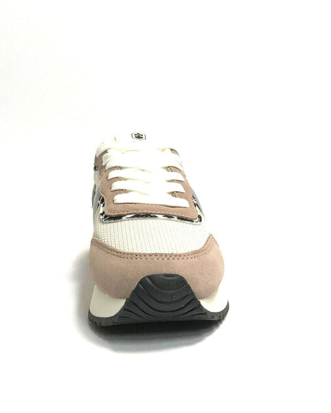 LUMBERJACK SCARPE DONNA SNEAKERS SHOES CASUAL CON GOMMA MEDIA CHARLOTTE TAUPE