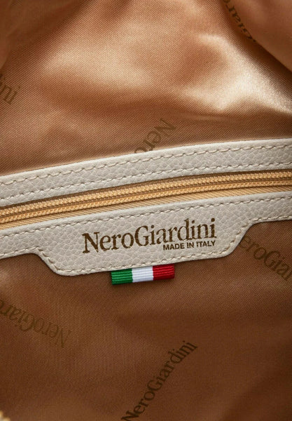 NERO GIARDINI BORSA BORSE SHOPPER SHOPPING E443780D BIANCO