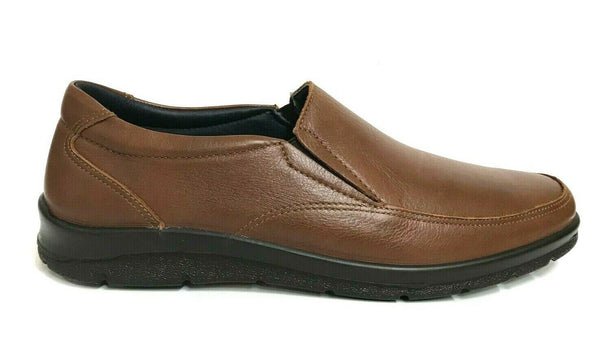 SCARPE UOMO PITILLOS MOCASSINI COMFORT 4004 MARRON