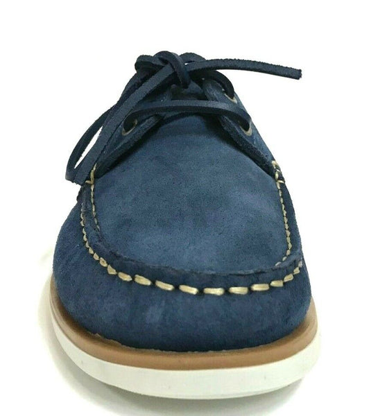 SCARPE UOMO LUMBERJACK STRINGATE NAVIGATOR AVIO CAMOSCIO ESTATE SCONTO