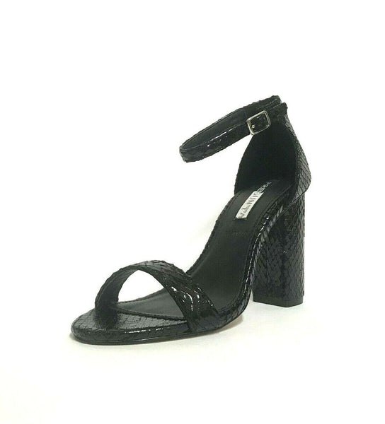 SCARPE DONNA PREGUNTA SANDALI ELEGANTI TACCO ALTO MCD401 NERO ESTATE SCONTO