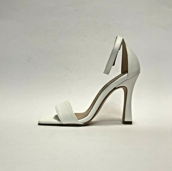 SCARPE DONNA PREGUNTA SANDALI ELEGANTI TACCO ALTO CHIODINO 449502 BIANCO SCONTO