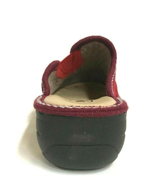 PANTOFOLE DONNA MICHELLE COMFORT IMBOTTITE 7120 CAMOSCIO BORDO' INVERNO