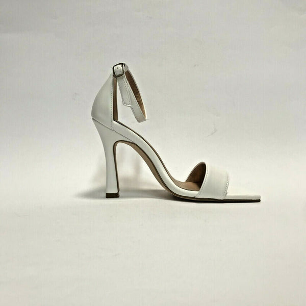 SCARPE DONNA PREGUNTA SANDALI ELEGANTI TACCO ALTO CHIODINO 449502 BIANCO SCONTO