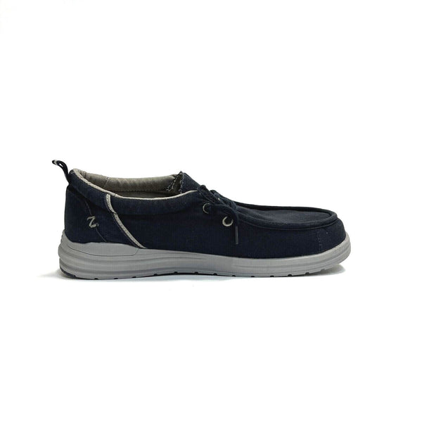 LUMBERJAC SCARPE UOMO SHOES SNEAKERS STRINGATE LEGGERE TREVOR NAVY BLU