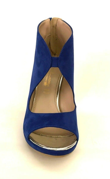 SCARPE DONNA INART SHOES DECOLTE' TACCO ALTO 6381 BLUETTE