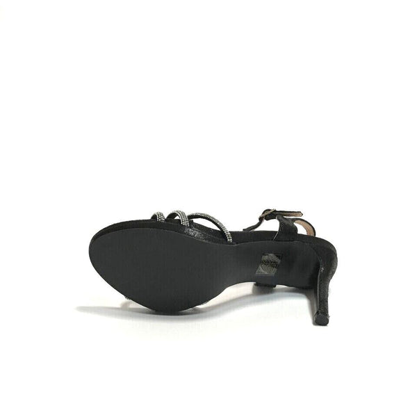 KEYS SCARPE DONNA SANDALI ELEGANTI CON TACCO ALTO A SPILLO 8031 NERO