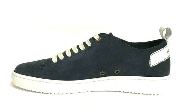 SCARPE UOMO LUMBERJACK SHOES SNEAKERS BASSE JACKY BLU ESTATE SCONTO