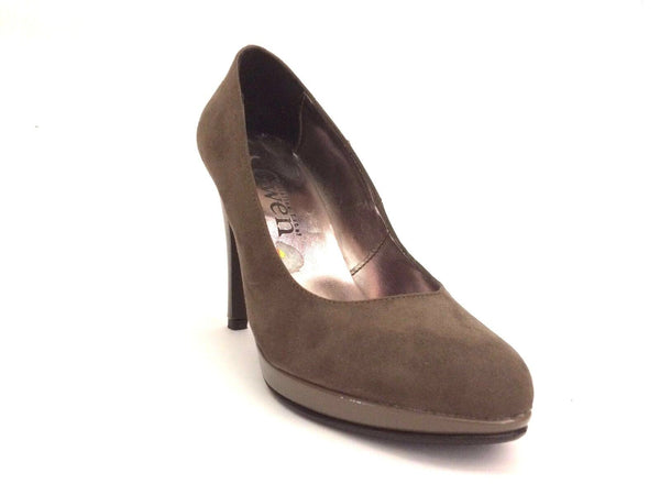 SCARPE DONNA GWEN SHOES DECOLTE' TACCO ALTO 800 TAUPE INVERNO SCONTO