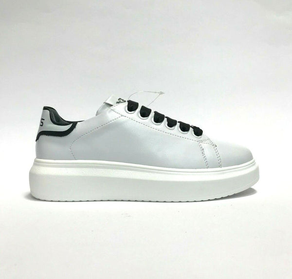 KEYS SCARPE DONNA SNEAKERS CON GOMMA ALTA 5500 WHITE SCONTO