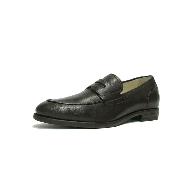 NERO GIARDINI SCARPE UOMO MOCASSINI ELEGANTI COLLEGE E202320U EBONY PELLE SCONTO