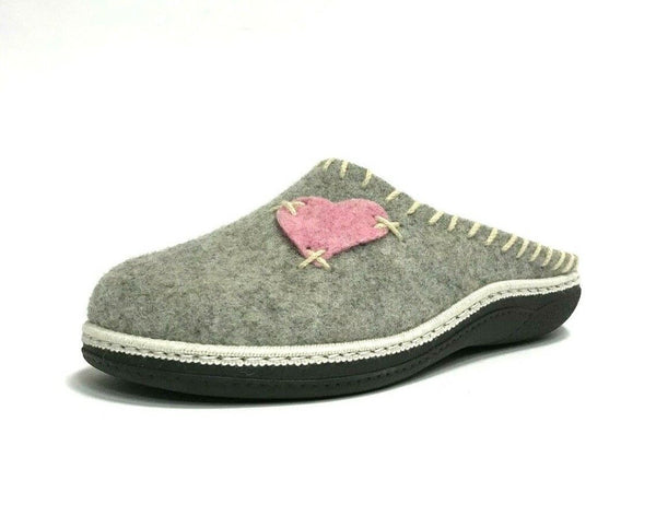 PANTOFOLE DONNA MICHELLE PLANTARE ESTRAIBILE 5621 CAMOSCIO GRIGIO