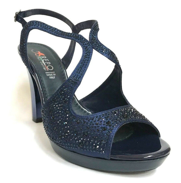 SCARPE DONNA LA REPO SHOES SANDALI ELEGANTI 46419 BLU