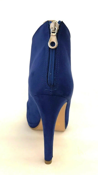 SCARPE DONNA INART SHOES DECOLTE' TACCO ALTO 6381 BLUETTE