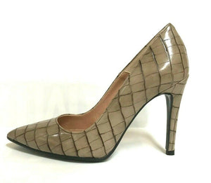 PREGUNTA SCARPE DONNA DECOLTE' TACCO ALTO 3401 TAUPE