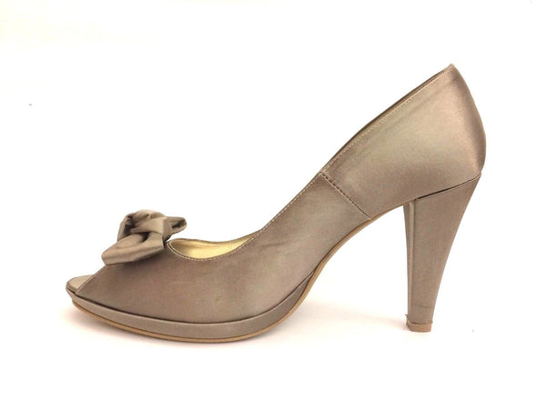 SCARPE DONNA GWEN SHOES DECOLTE' SPUNTATI 9011 BEIGE/ORO RASO SCONTO