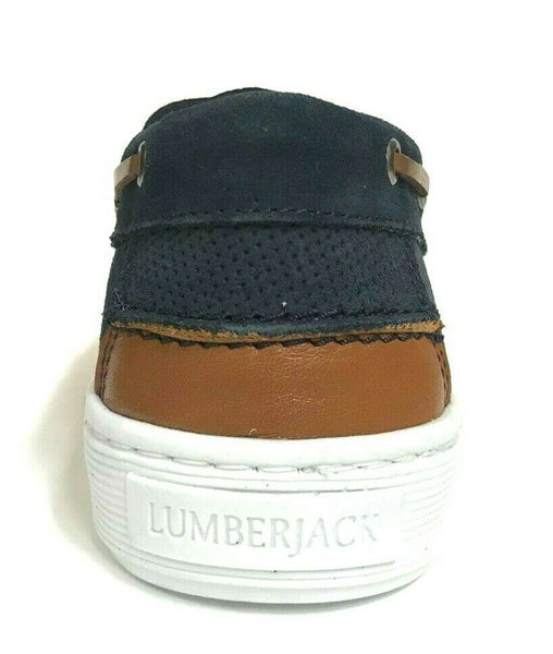 SCARPE UOMO LUMBERJACK SHOES BARCA LACCI WAYNE BLU ESTATE 2020 SCONTO 30%