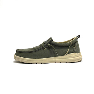 LUMBERJAC SCARPE UOMO SHOES SNEAKERS STRINGATE LEGGERE TREVOR MILITARY GREEN