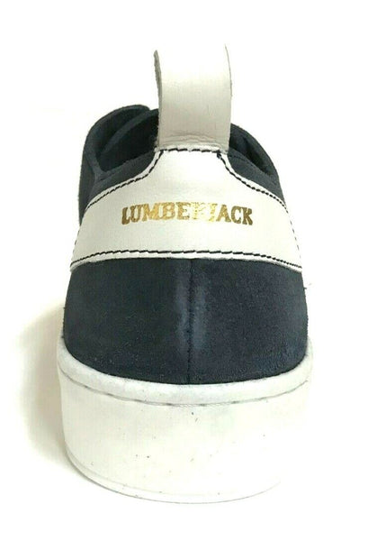 SCARPE UOMO LUMBERJACK SHOES SNEAKERS BASSE JACKY BLU ESTATE SCONTO