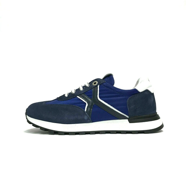 EXTON SCARPE UOMO SNEAKERS SPORTIVE LEGGERE CON GOMMA ALTA 556 BLU ROYAL SCONTO